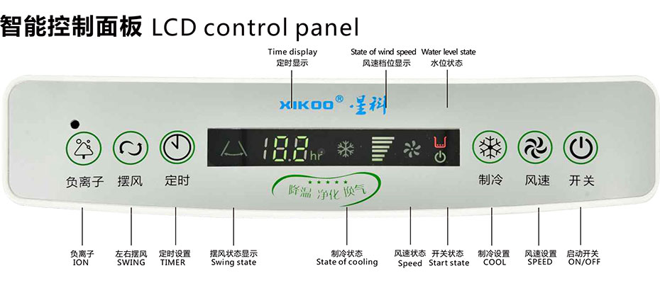 移動(dòng)系列節(jié)能環(huán)保冷氣機(jī)XK-05SY